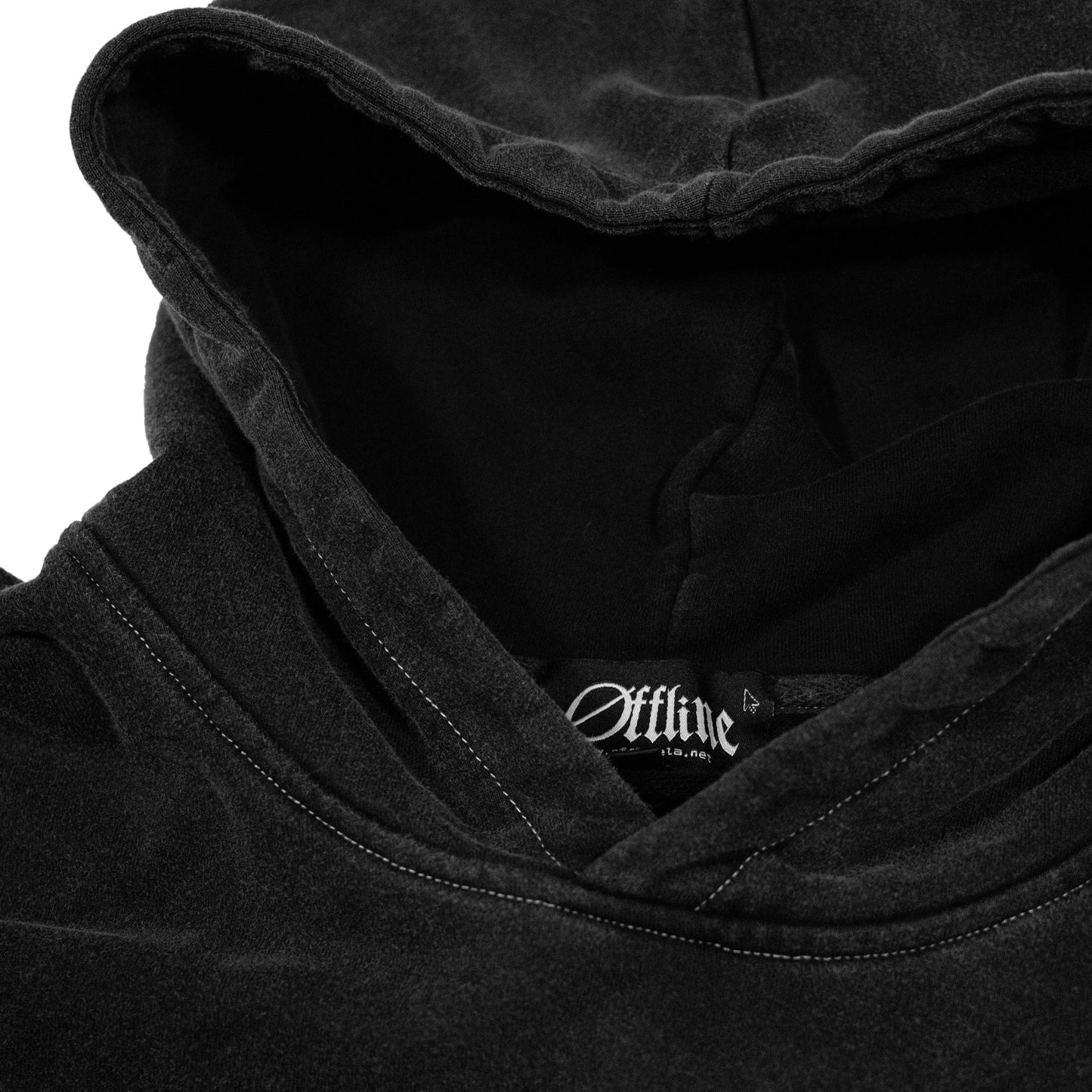 'Angel' Snow-Wash Hoodie