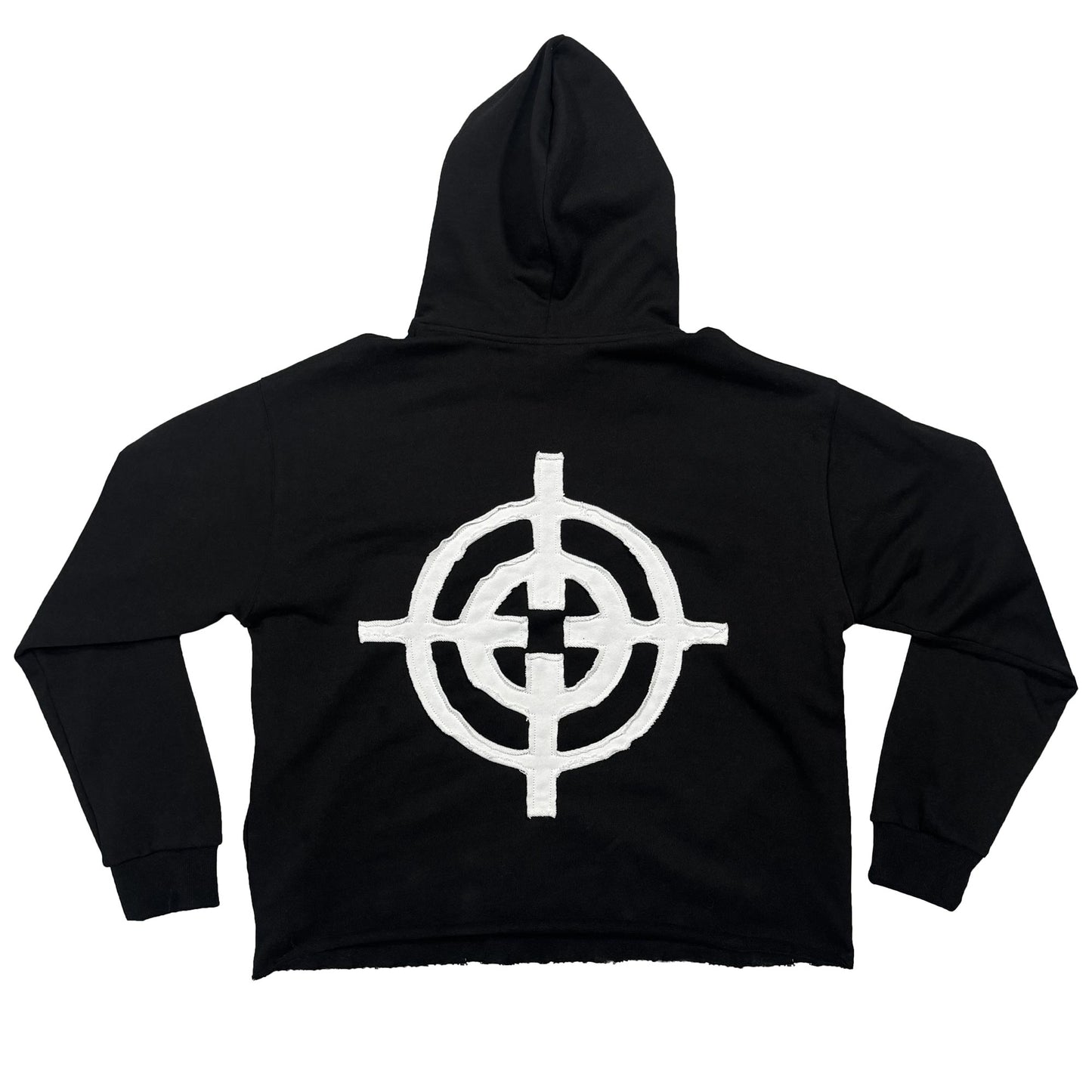 Intervention - Cropped Hoodie