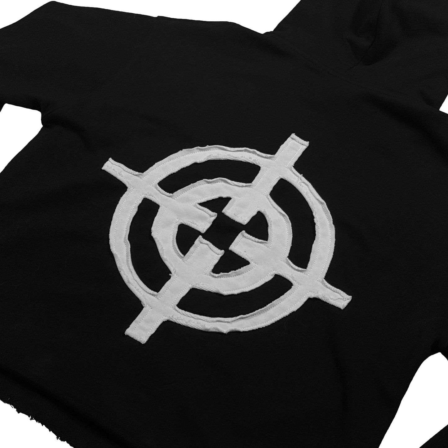 Intervention - Cropped Hoodie