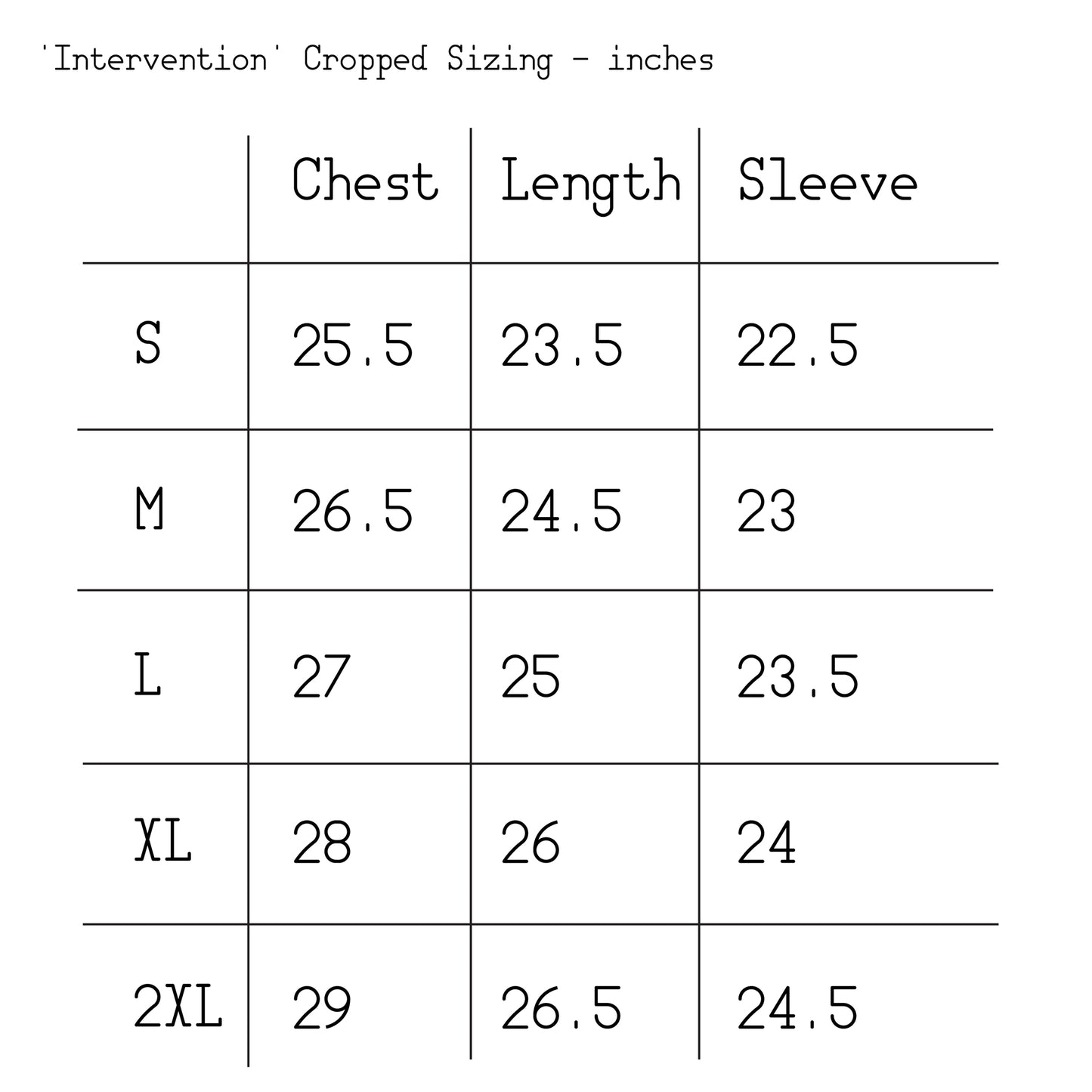Intervention - Cropped Hoodie