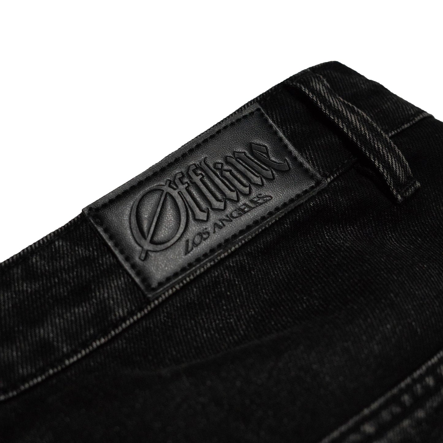 '<3' Double Knee Denim
